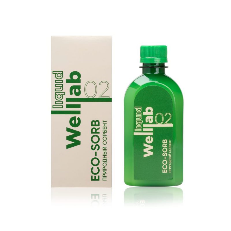 Welllab liquid ECOSORB - Природный эко сорбент, 300 мл